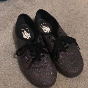 Women’s glitter Vans
